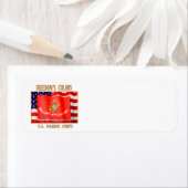 US Marine Corps Return Address Label (Insitu)