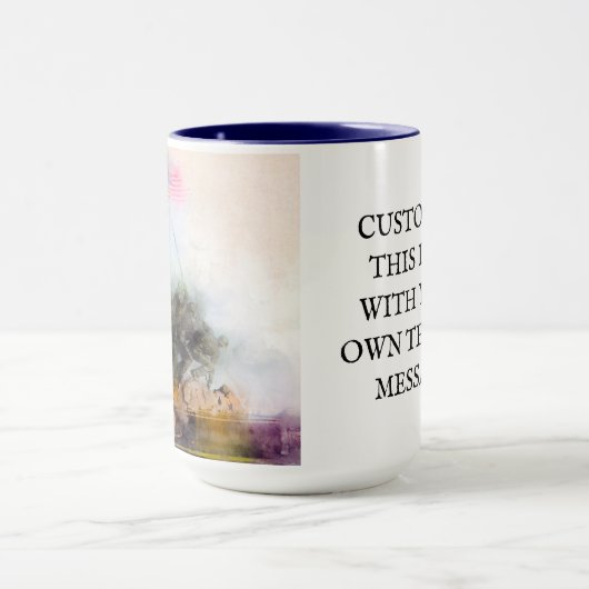 US Marine Corps War Memorial Custom Mok (Midden)