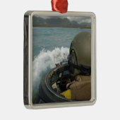 US Marine Drift a amphibious assault vehicle Metalen Ornament (Rechts)