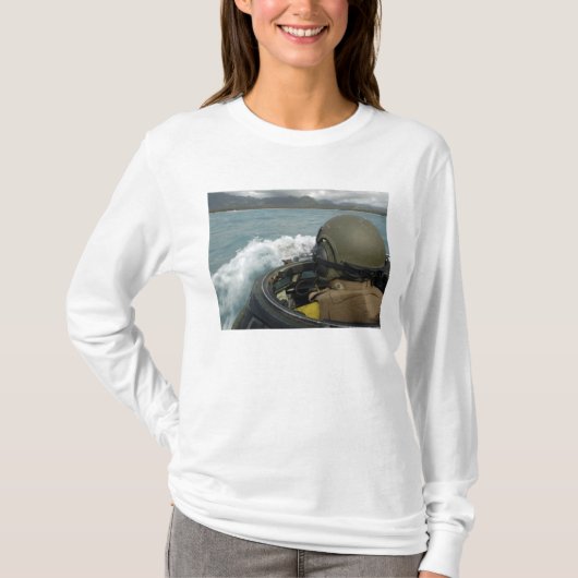 US Marine Drift a amphibious assault vehicle T-shirt (Voorkant)