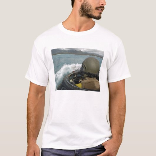 US Marine Drift a amphibious assault vehicle T-shirt (Voorkant)