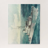 US marine MSH-1 klasse minesweeper-hunter (MSH) Legpuzzel (Verticaal)