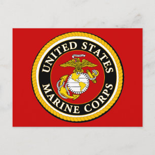 US Marine Official Seal Briefkaart
