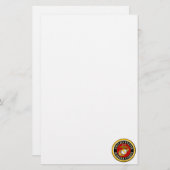 US Marine Official Seal Briefpapier (Voorkant / Achterkant)