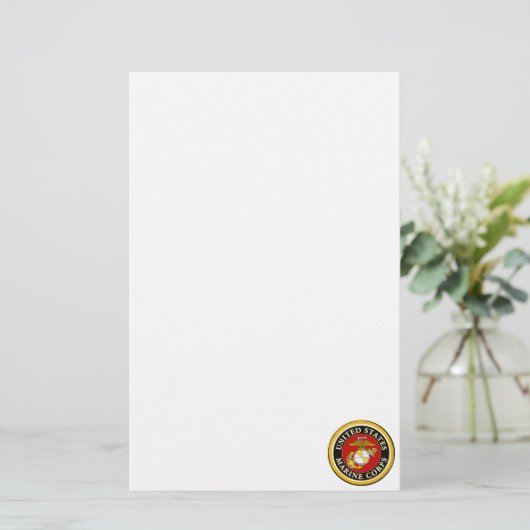 US Marine Official Seal Briefpapier (Staand voorkant)