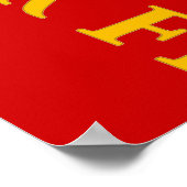 US Marine Official Seal - Semper Fi Poster (Hoek)