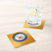 US marine Onderzetter van gepensioneerd papier (Insitu)