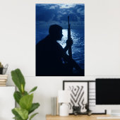 US Marine Poster (Thuiskantoor)