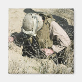 US Marine springt in een gat Magneet (Voorkant)