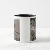 US Marine test firing an M240 zwaar machine pistoo Mok (Midden)