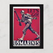 US Marines Briefkaart (Voorkant)