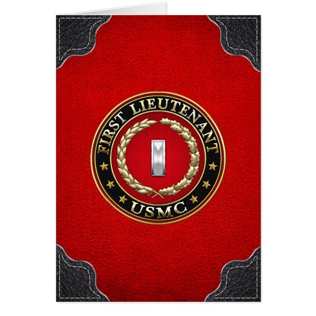 US Marines: Eerste luitenant (USMC 1stLt) [3D] (Voorkant)