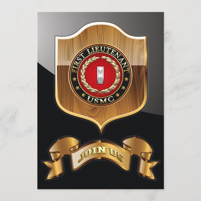 US Marines: Eerste luitenant (USMC 1stLt) [3D] (Voorkant)