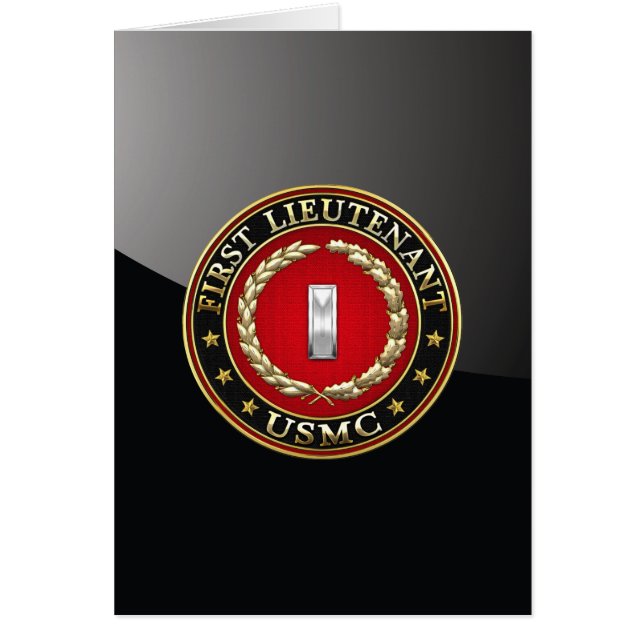 US Marines: Eerste luitenant (USMC 1stLt) [3D] (Voorkant)