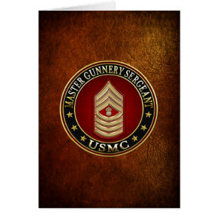 US Marines: Hoofd sergeant Gunnery (USMC MGySgt)