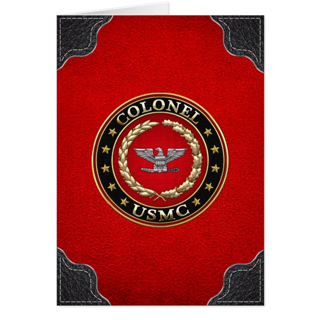 US Marines: Kolonel (USMC Col) [3D] (Voorkant)