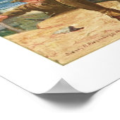 US Marines - met vlag Poster (Hoek)