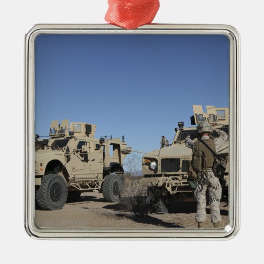 US Marines Metalen Ornament (Voorkant)