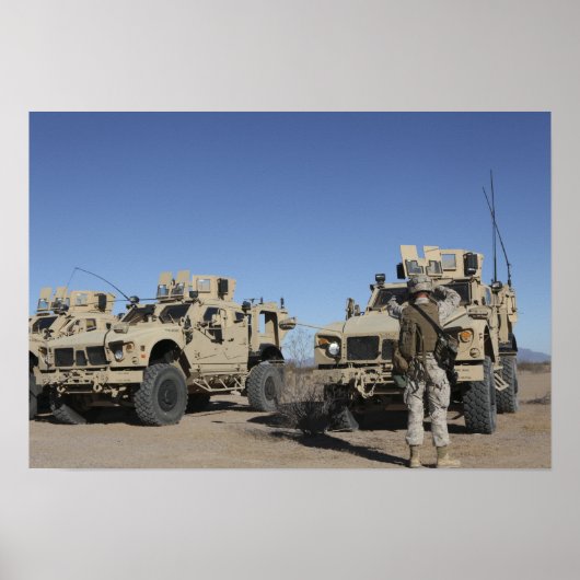 US Marines Poster (Voorkant)