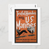 US Marines Recruiting Poster Briefkaart (Voorkant / Achterkant)