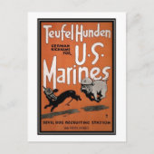 US Marines Recruiting Poster Briefkaart (Voorkant)