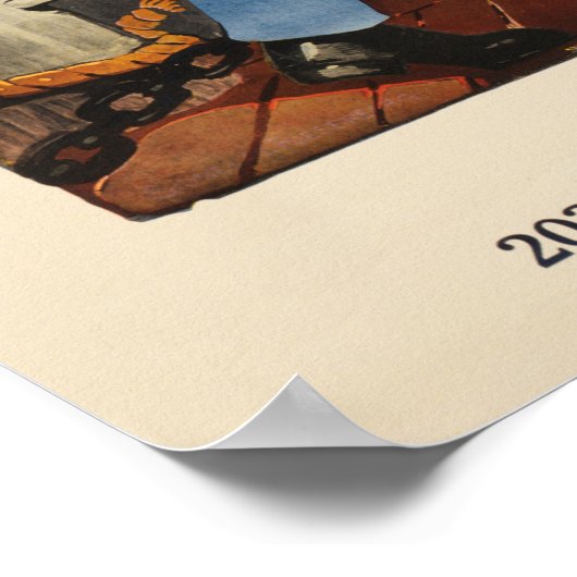 US Marines Service on Land and Zee American WW1 Poster (Hoek)