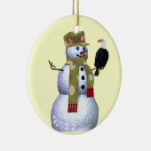 US Marines Snowman Ornament (Rechts)