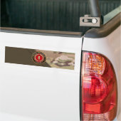 US Marines: Tweede luitenant (USMC 2ndLt) [3D] Bumpersticker (Op Truck)