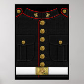 US Marines: USMC Dress Uniform [3D] Poster (Voorkant)
