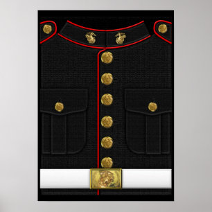 US Marines: USMC Dress Uniform [3D] Poster