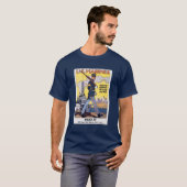 US Marines Wereldoorlog I Poster T-shirt (Voorkant volledig)