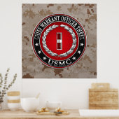 US-mariniers: hoofdarrestatie drie (USMC CWO-3) [3 Poster (Keuken)