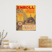 US Maritime Service Poster (Keuken)