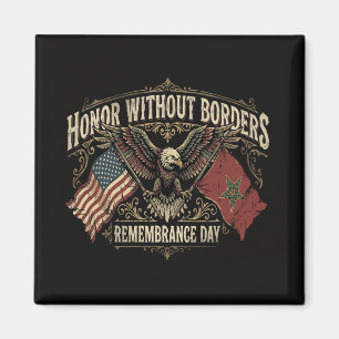 US-Marokko Herdenkingsdag Eer Zonder Grenzen Magneet