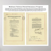 US Medicare National Social Insurance Programme Poster (Voorkant)