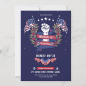 US Memorial Day Event Flyer Sjabloon Kaart (Voorkant)