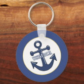 US Merchant Marine Academy Anchor. Sleutelhanger (Voorkant)
