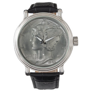 US Mercury Dime (Lady Liberty) Horloge