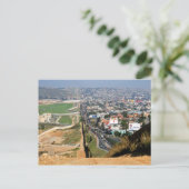 US Mexico Border Briefkaart (Staand voorkant)