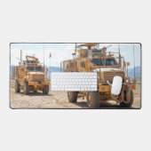 US MIJNBESTENDIG HINDERLAAG BESCHERMD VOERTUIG BUREAUMAT (Keyboard & Muis)