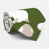 US Militair Camouflage Groene Camo Seamless Patroo Stropdas (Opgerold)