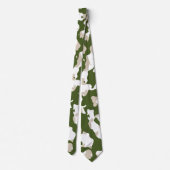 US Militair Camouflage Groene Camo Seamless Patroo Stropdas (Achterkant)