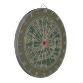 US Militair Groen Camouflage Dart Board Dartbord (Voorkant Links)