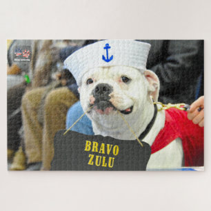 US MILITAIRE DIENST HOND (20x30 inch) Legpuzzel