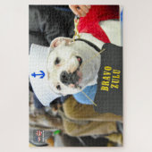 US MILITAIRE DIENST HOND (20x30 inch) Legpuzzel (Verticaal)