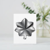 US Militaire Rank - Luitenant-kolonel Briefkaart (Staand voorkant)