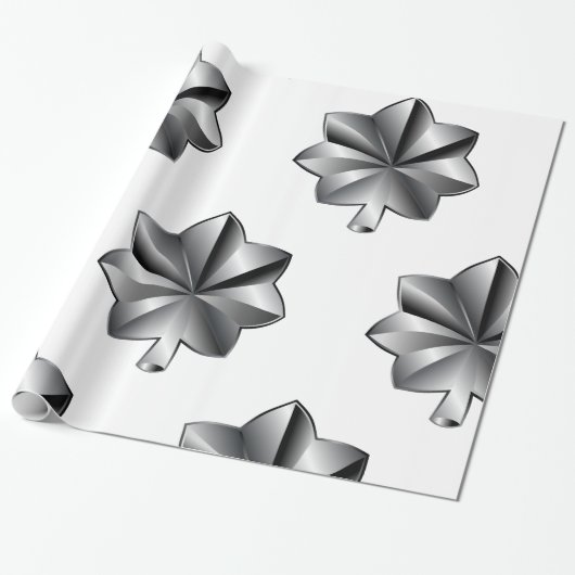 US Militaire Rank - Luitenant-kolonel Cadeaupapier (Uitgerold)