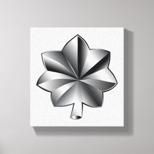 US Militaire Rank - Luitenant-kolonel Canvas Afdruk (Voorkant)