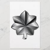 US Militaire Rank - Luitenant-kolonel Flyer (Voorkant)