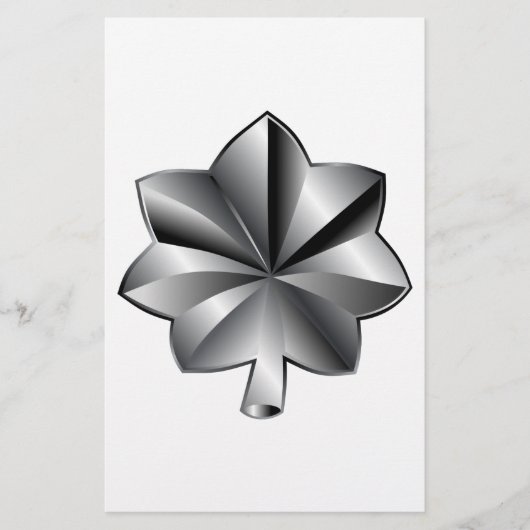 US Militaire Rank - Luitenant-kolonel Flyer (Voorkant)